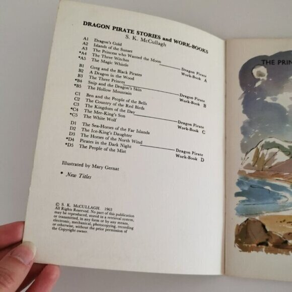 Princess Who Wanted Moon by Sheila McCullagh Student Reader Book 1970s Pirates - Picture 4 of 8